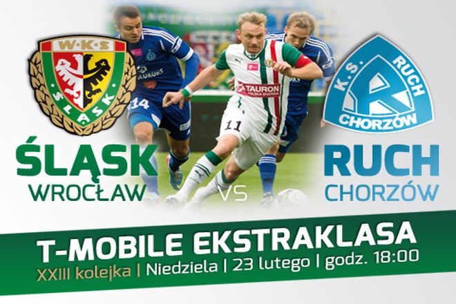 To będzie dla Śląska pierwszy mecz o ligowe punkty w nowym roku przed własną publicznością