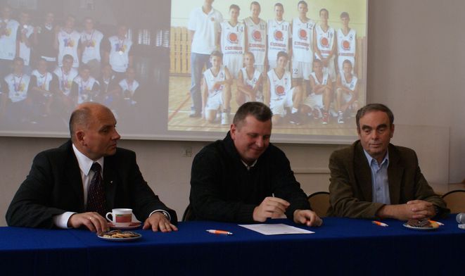 Od lewej: Jacek Grabowski, Marek Olesiewicz, Jerzy Łysiak