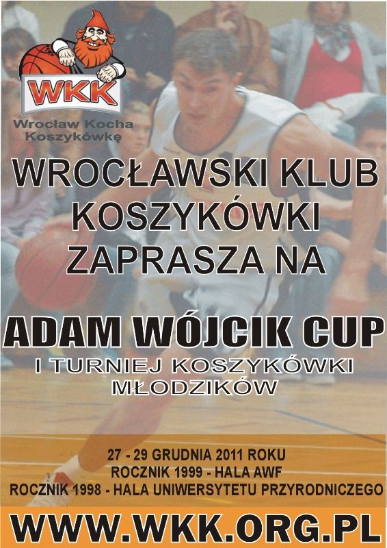 Młodzicy powalczą w turnieju Adam Wójcik Cup, WKK Wrocław