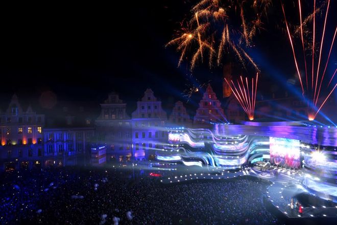 200 tysięcy ludzi bawiło się w centrum Wrocławia, by powitać Nowy Rok, mat. prasowe