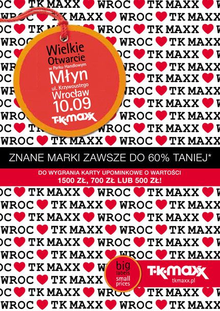 Za tydzień otwarcie drugiego TK Maxxa, mat. prasowe