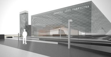 Libido Architects- projekt Dworca Łódź Fabryczna.