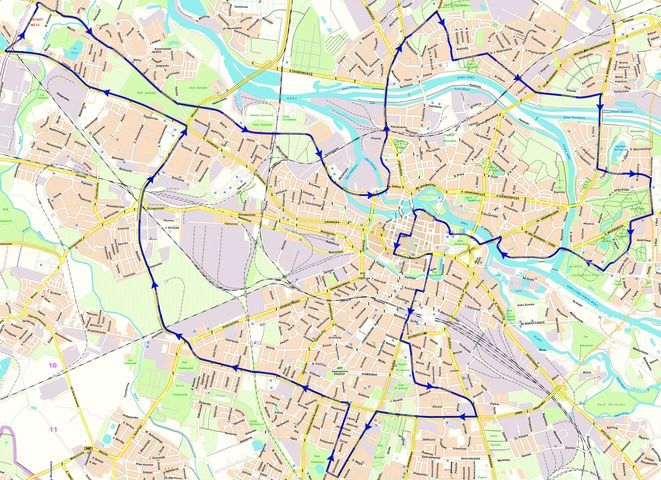 Tak wygląda trasa 29. Wrocław Maratonu