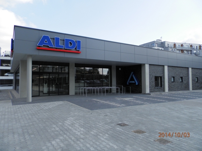 Nowy sklep Aldi powstał przy ul. Kościuszki