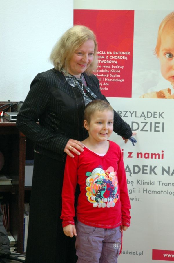 Prezydentowa Anna Dutkiewicz jest ambasadorką budowy ''Przylądka Nadziei''.