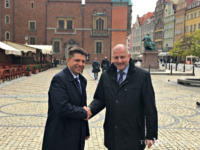 Rafał Dutkiewicz i Ryszard Petru stworzą koalicję we wrocławskiej radzie miejskiej
