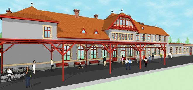 Kolejny wrocławski dworzec w 12 miesięcy odzyska dawny blask, wiz. PKP