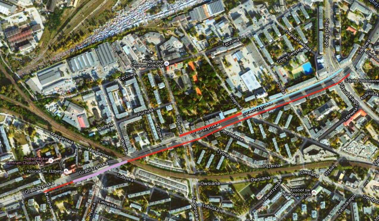 Nowa trasa rowerowa połączy Oporów z centrum miasta. Umowa na projekt podpisana, archiwum