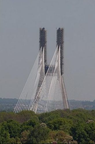Jak Bronisław Komorowski budowy mostu na Rędzinie doglądał, abe