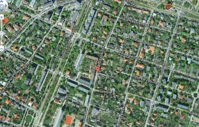 Miasto wprowadza zmiany w organizacji ruchu na jednej z ulic Krzyków, googlemaps