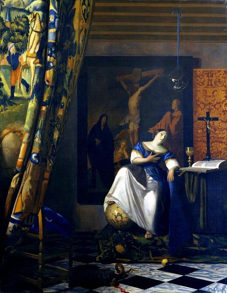 Alegoria katolicyzmu, Jan Vermeer