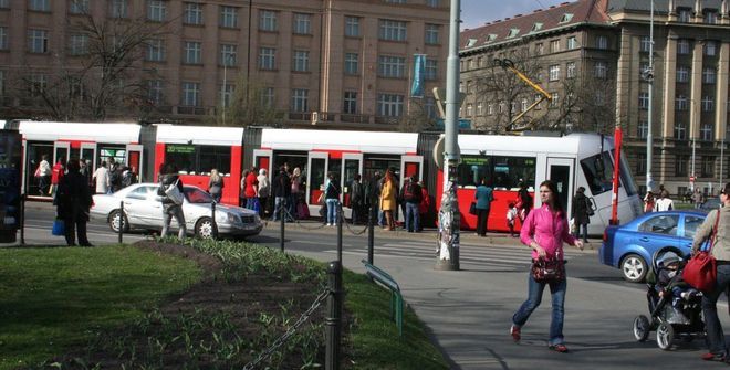 W Pradze jeżdżą praktycznie takie same tramwaje jak we Wrocławiu