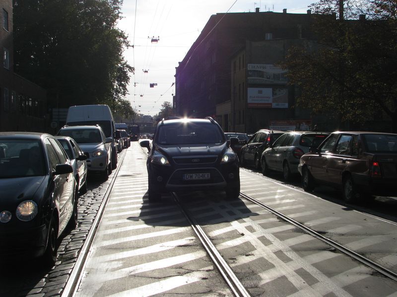 Pułaskiego: tramwaj za szeroki na wydzielone tory, Tomasz Korycki