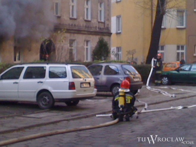Śmierć w pożarze kamienicy na ul. Pereca , czytelnik