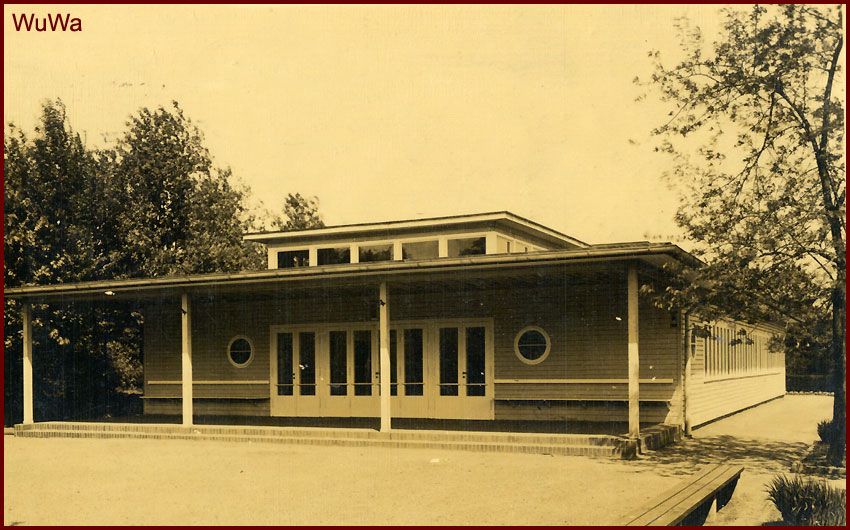 Oryginalny budynek przedszkola zaprojektowali Paul Heim i Albert Kempter