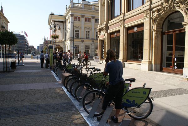 Uczestnicy gry będą mogli za darmo korzystać z rowerów miejskich