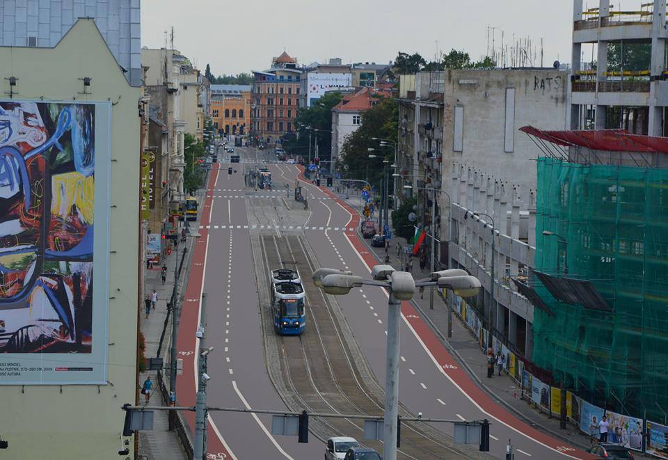 Projekt Rowerowy Wrocław, zakładający stworzenie 10 km tras rowerowych w centrum miasta, zdobył w 2014 roku prawie 16 tys. głosów