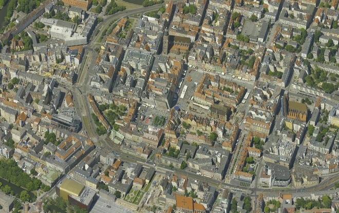 Wrocławski magistrat przygotował ukośne fotoplany miasta