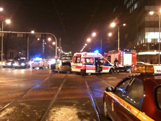 Wypadek w centrum miasta (alert!), alert tuwroclaw.com