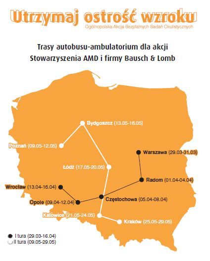 Autobus odwiedzi 10 miast w Polsce. We Wrocławiu będzie 13-16 kwietnia.
