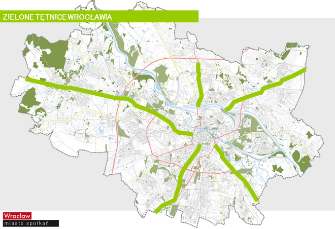 Pięć głównych arterii wjazdowych do Wrocławia zamieni się w zielone tętnice