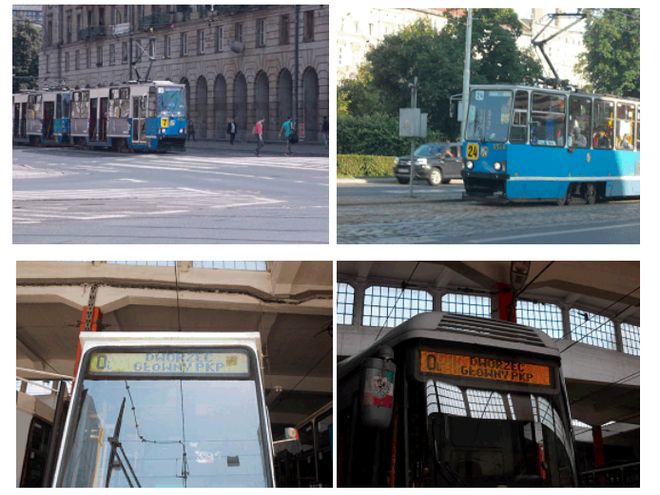 Żółte wyświetlacze i tablice będą sygnalizować, że tramwaj zmienił swoją stałą trasę