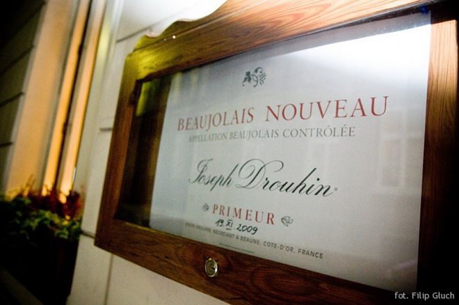 Beaujolais Nouveau w restauracji JaDka, Filip Głuch - filipgluch.wordpress.com