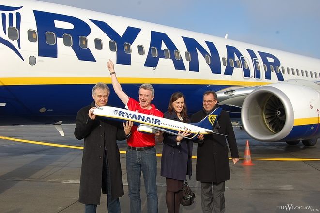 Szefowie Ryanaira i wrocławskiego lotniska są bardzo zadowoleni ze współpracy