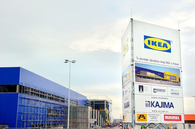 Pod Wrocławiem rośnie największa IKEA w Polsce, mat. prasowe