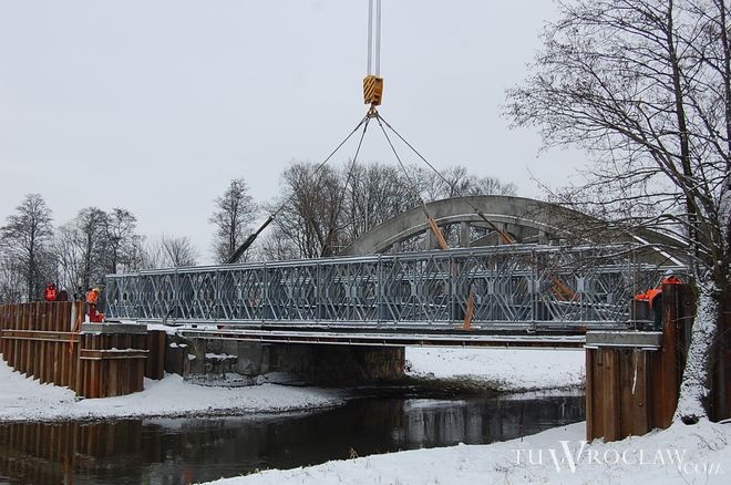 Most Pęgowski idzie do remontu. Będzie kolejna tymczasowa przeprawa na Widawie, archiwum
