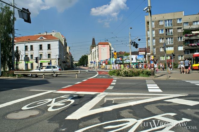 Ułatwienia dla rowerzystów pojawiły się m.in. na ul. św. Mikołaja