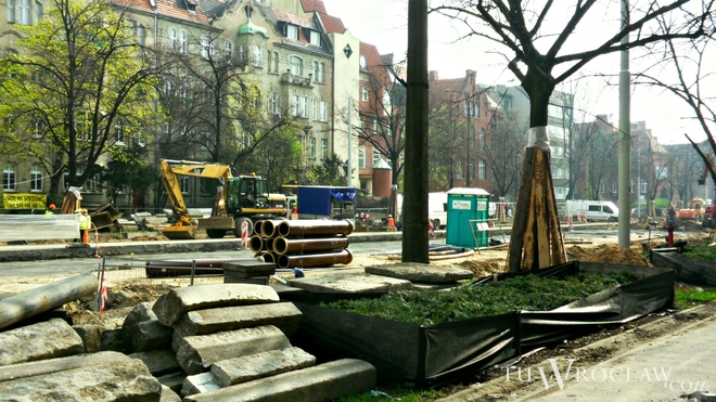 Przebudowa ulicy Curie-Skłodowskiej trwa od stycznia i powoduje spore utrudnienia