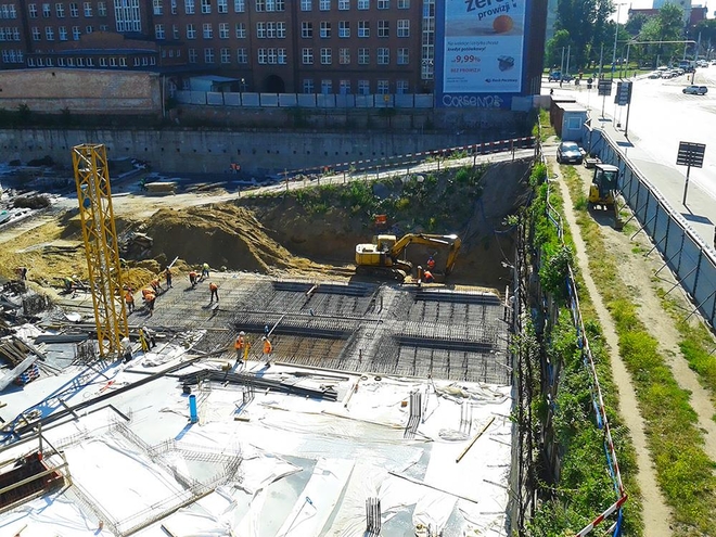 Zajrzyj na budowę kompleksu OVO przy Podwalu. Fundamenty już prawie gotowe, mat. inwestora/facebook.com/ovowroclaw