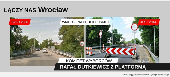 Na stronie popieramrafala.pl znajdują się m.in. sparodiowane billboardy wyborcze