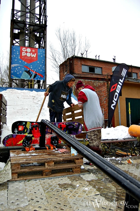 Miłośnicy snowboardu w Browarze Mieszczańskim. Festiwal GO*POW w obiektywie, Tomek Matejuk