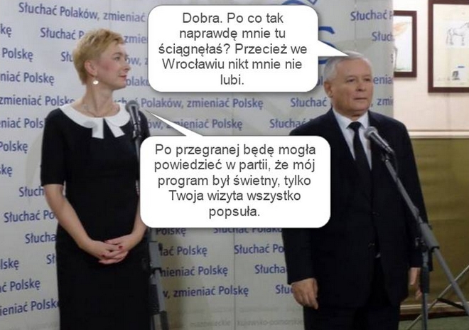 Śmieją się też ze Stachowiak-Różeckiej. Zobacz nowe memy z kandydatką PiS, facebook.com/Wroclaw666