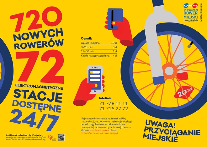 Wrocławski Rower Miejski bez tajemnic. Poznaj nowe zasady korzystania z systemu, Nextbike Polska