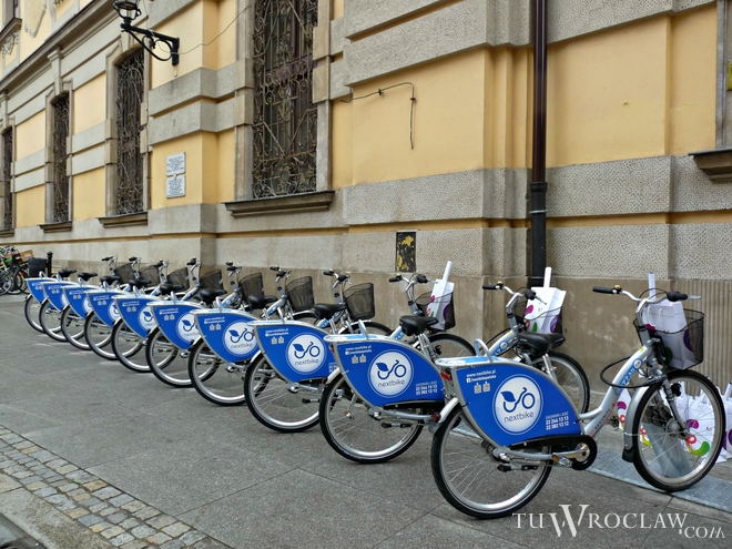 Wrocławski Rower Miejski powiększył się o dwie stacje. To najdalej wysunięte na północ i wschód wypożyczalnie, archiwum