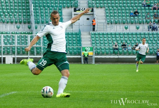 Peter Grajciar strzelił bramkę w sparingu z Chrobrym, ale mimo to wiosną raczej nie będzie podstawowym piłkarzem Śląska