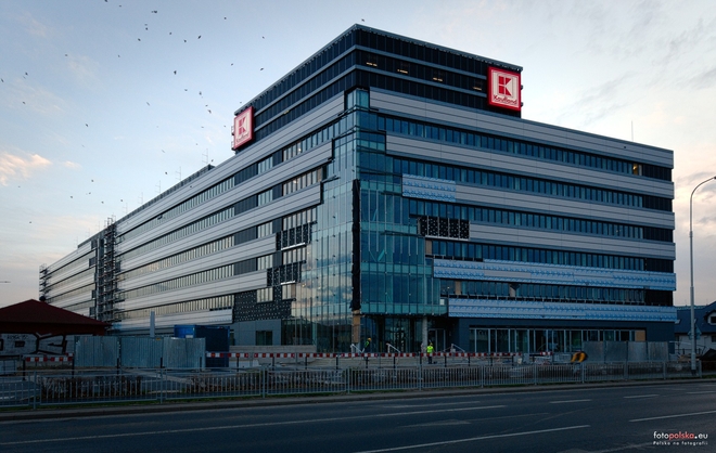 Dobiegła końca budowa nowej siedziby Kauflandu we Wrocławiu