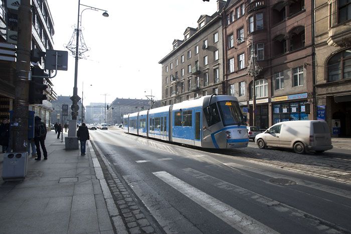 Tramwaj Plus jest już testowany na ulicach Wrocławia