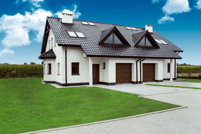 W podwrocławskiej miejscowości powstało kameralne osiedle domów bliźniaczych, mat. inwestora/osiedlesloneczne.com