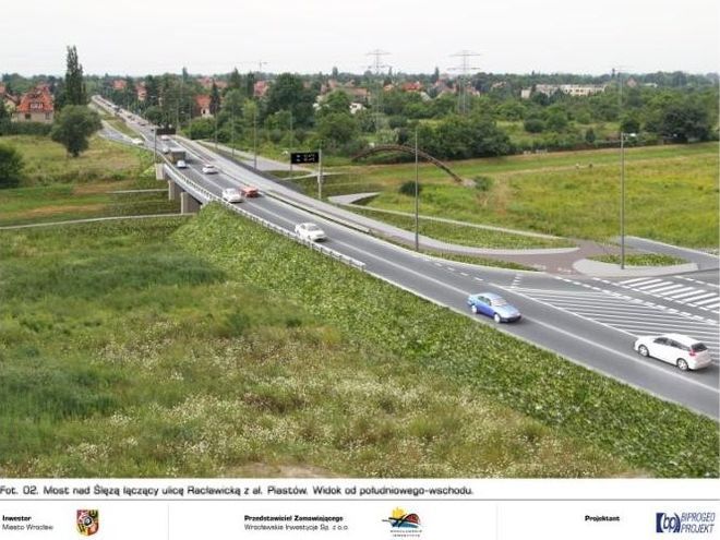 Wrocław będzie miał nowy most. Za prawie 13 mln złotych. Czy pojedzie tamtędy tramwaj?, mat. inwestora