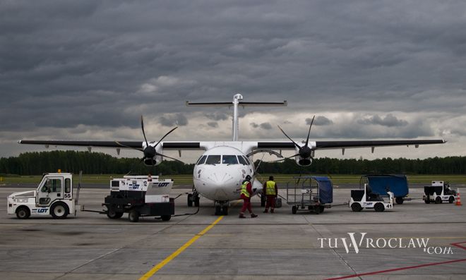 Pierwszy samolot ze Lwowa wylądował we Wrocławiu, Magda Oczadły