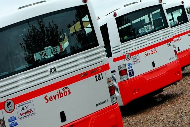 Zobacz nowe czeskie niskopodłogowe autobusy, które będą kursować z Leśnicy, mat. Sevibus S.A./www.facebook.com/Sevibus