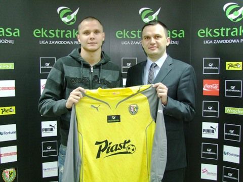 Rafał Gikiewicz to nowy bramkarz wrocławskiego Śląska.