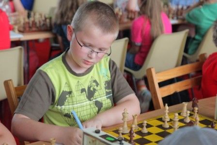 Wrocławski Festiwal Szachowy był okazja do rywalizacji dla najmłodszych adeptów szachowych.