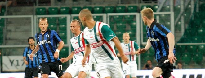 Marco Paixao (nr 9) szybko zdobył duże zaufanie nowego trenera Śląska Wrocław. 