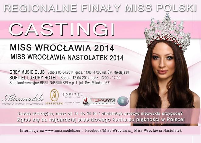 Tylko dla pięknych kobiet: przyjdź na castingi do regionalnych finałów Miss Polski, mat. organizatora