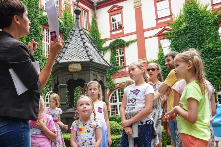Dzień muzeów dla dzieci w Ossolineum [ZDJĘCIA], Magda Pasiewicz